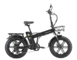 SINOHON 1000W Vélo Electrique Pliable Noir – Image 3